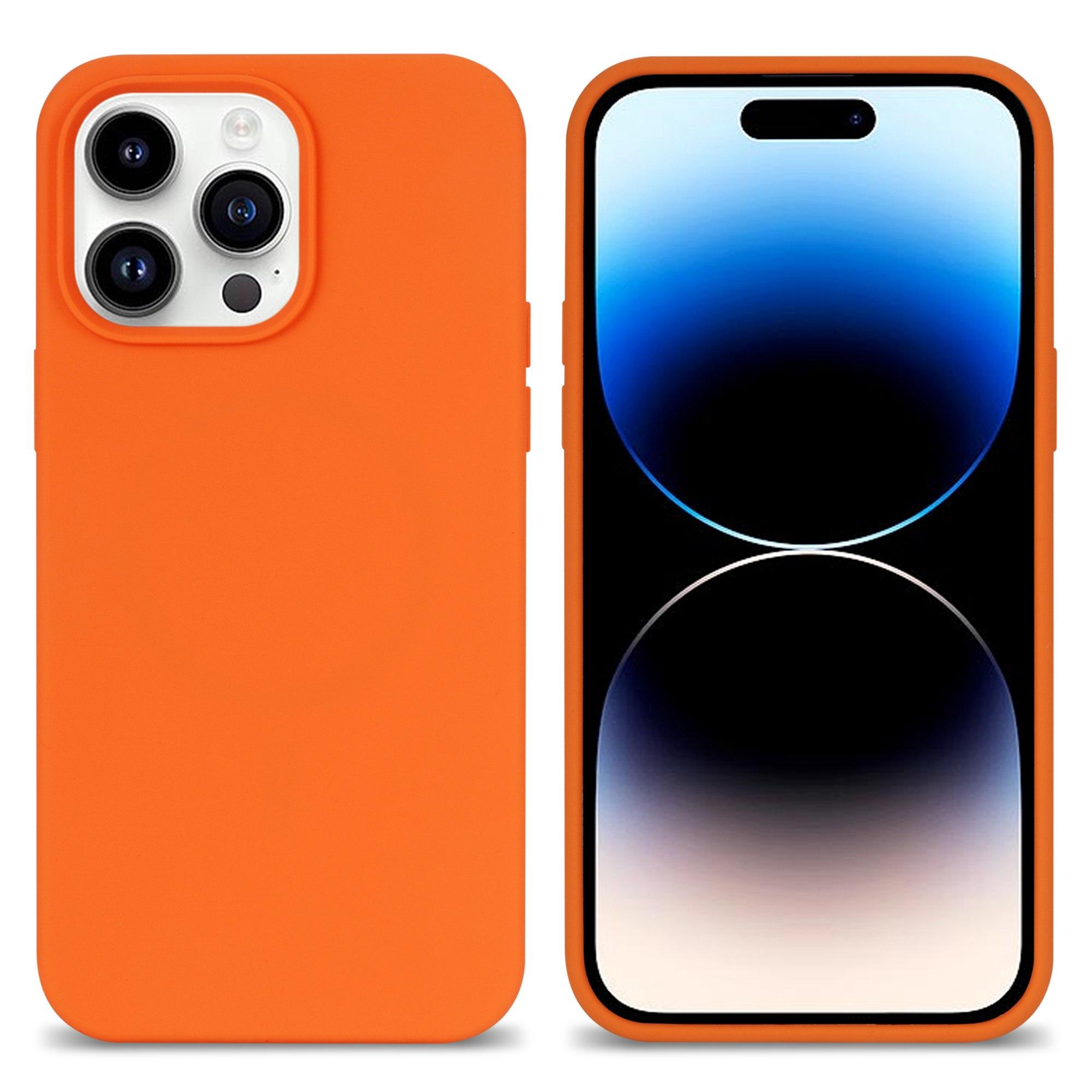 For iPhone 14 Pro Magnetic Slim Case Compatible with MagSafe,Shock Resistant Solid Silicone Phone Cover with Fiber Lining Orange
For iPhone 14 Pro Magnetic Slim Case Compatible with MagSafe,Shock Resistant Solid Silicone Phone Cover with Fiber Lining Orange