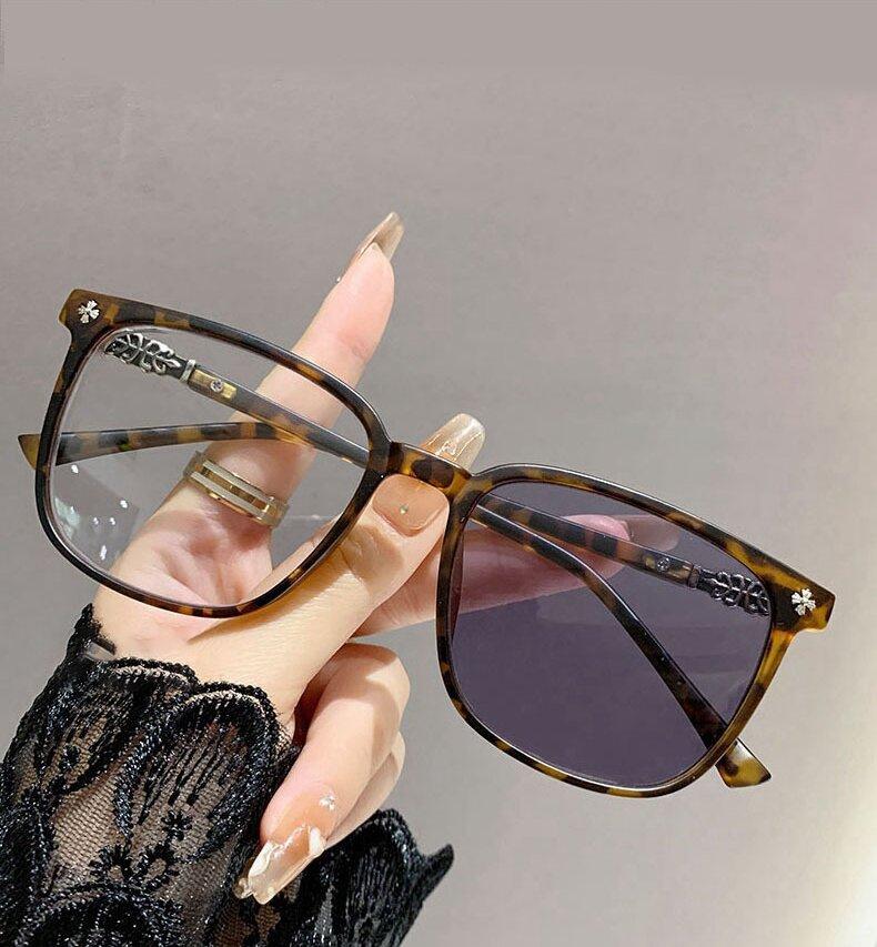 Очки с тонированными линзами, блокирующими синий свет, с большими оправами для коррекции близорукости 6027 -0.75
Очки с тонированными линзами, блокирующими синий свет, с большими оправами для коррекции близорукости 6027 -0.75