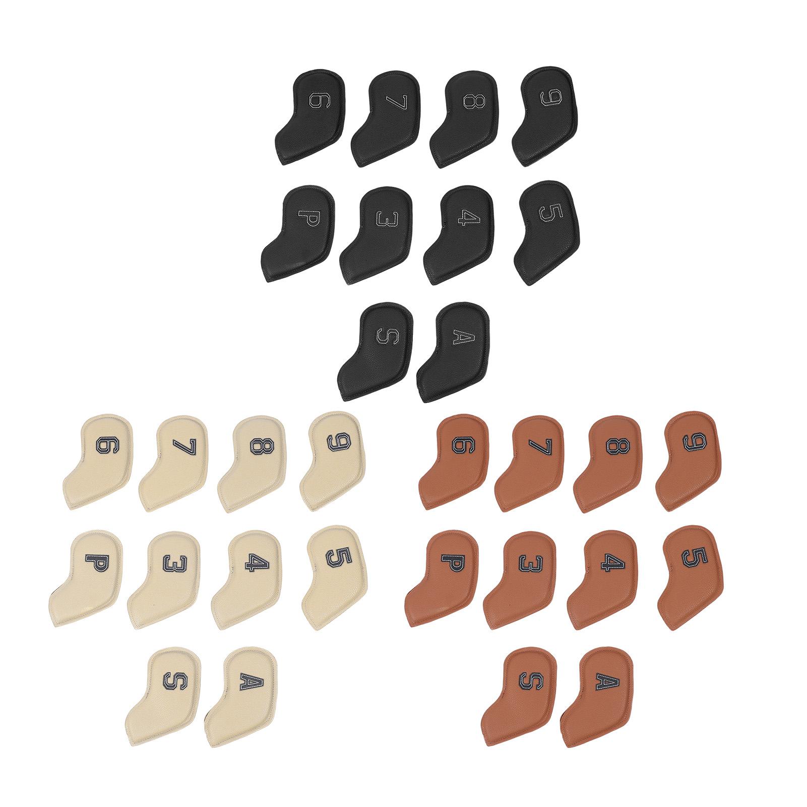 10PCS Protective Covers Waterproof PU Material Putter Headcover Guard Set for Outdoor Beige
10PCS Protective Covers Waterproof PU Material Putter Headcover Guard Set for Outdoor Beige
