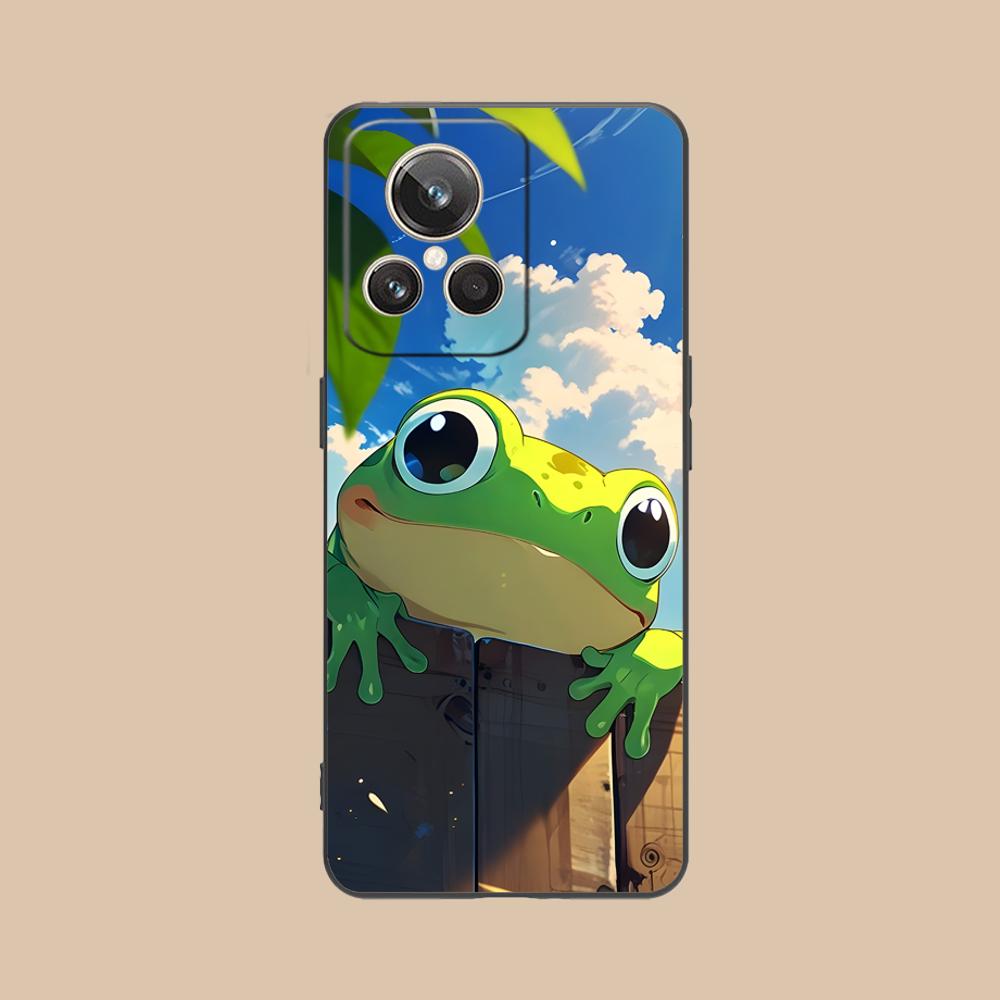 Kawaii Frog Phone Case for Realme 15 14 13 12 11 10 9 Pro Plus T i Lite 5G Soft TPU Shockproof Cover realme 9i 5G
Kawaii Frog Phone Case for Realme 15 14 13 12 11 10 9 Pro Plus T i Lite 5G Soft TPU Shockproof Cover realme 9i 5G