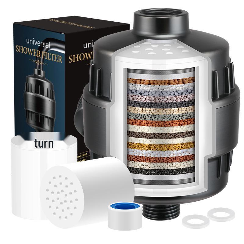 Набор 15-слойных фильтров для душевой лейки - Удаляет остаточный хлор для более чистой душевой воды
Набор 15-слойных фильтров для душевой лейки - Удаляет остаточный хлор для более чистой душевой воды