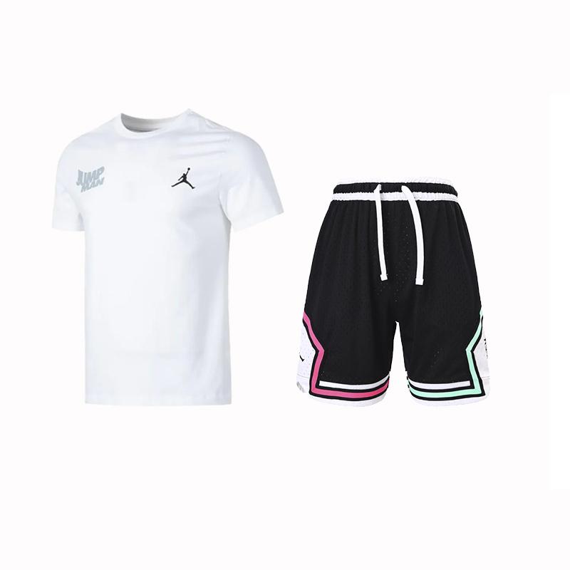 Jordan Outdoor Fashion Running Fitness Training Comfortable Crew Neck Short Sleeve Tie Shorts Casual Sports Suit Men suit FN6030-100+HF6592-010 L
Jordan Outdoor Fashion Running Fitness Training Comfortable Crew Neck Short Sleeve Tie Shorts Casual Sports Suit Men suit FN6030-100+HF6592-010 L