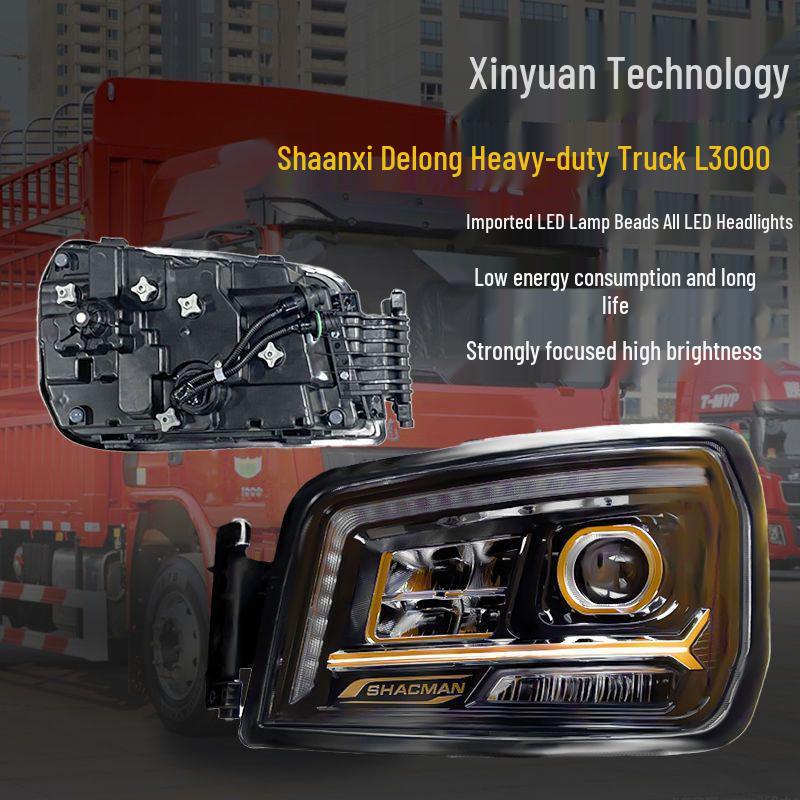 Shaanxi Heavy-Duty Truck M3000S/L3000/X3000 Delong All-LED Modified Front Headlight Assembly L3000 Passenger s Side Full LED
Shaanxi Heavy-Duty Truck M3000S/L3000/X3000 Delong All-LED Modified Front Headlight Assembly L3000 Passenger s Side Full LED