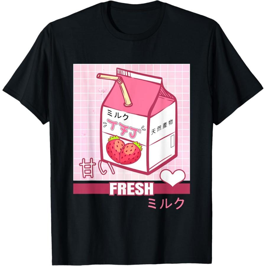 90s Japanese Otaku Gifts Anime Shirt Aesthetic Stylish Milk T-Shirt XXXXXL чорний
90s Japanese Otaku Gifts Anime Shirt Aesthetic Stylish Milk T-Shirt XXXXXL чорний