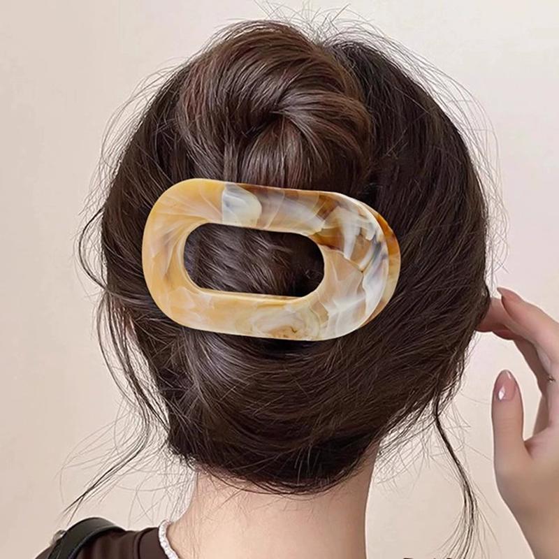 2025 New Oval Flat Hair Claw Clips for Women Marble Texture Duckbill Clip Back-Of-Head Bun Hair Accessories Simple Clip Hair
2025 New Oval Flat Hair Claw Clips for Women Marble Texture Duckbill Clip Back-Of-Head Bun Hair Accessories Simple Clip Hair