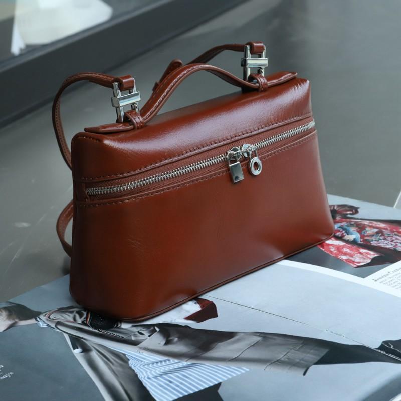 Plant Tanned Cowhide Lp Lunch Box Bag Genuine Leather Women s Gigi Same Style Handbag Crossbody Small 88809
Plant Tanned Cowhide Lp Lunch Box Bag Genuine Leather Women s Gigi Same Style Handbag Crossbody Small 88809