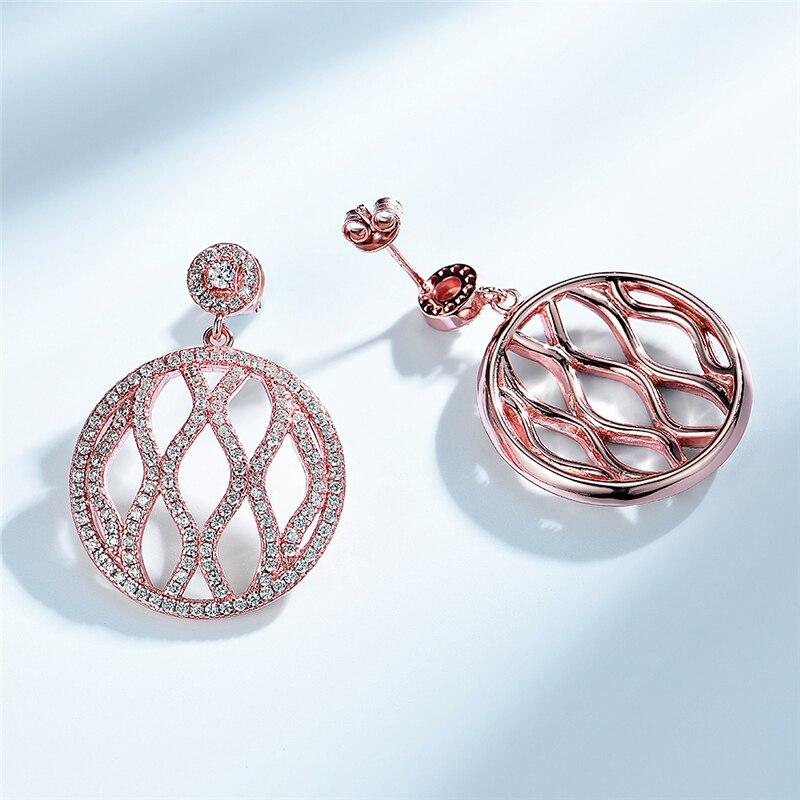 Женские серьги из стерлингового серебра 925 пробы с покрытием из розового золота, волнистые серьги, милые серьги для девочек, трендовые юбилейные ювелирные украшения
Женские серьги из стерлингового серебра 925 пробы с покрытием из розового золота, волнистые серьги, милые серьги для девочек, трендовые юбилейные ювелирные украшения
