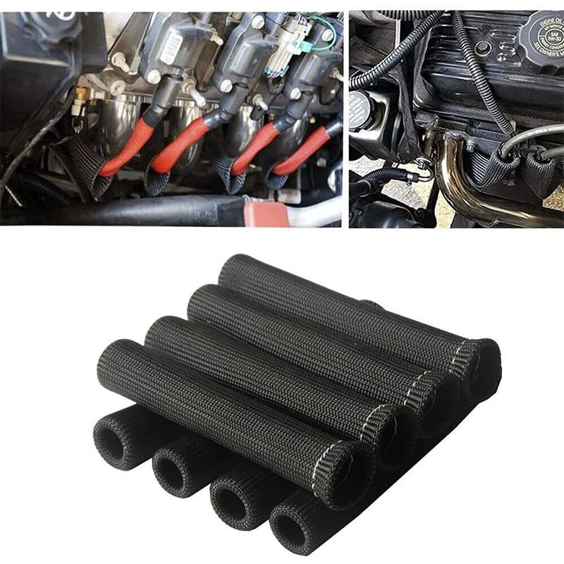 8Pcs Black Boot Heat Sleeve Protector Cover For Chrysler Plymouth GMC Spark Plug Wire Boot Protector Parts Car Accessories
8Pcs Black Boot Heat Sleeve Protector Cover For Chrysler Plymouth GMC Spark Plug Wire Boot Protector Parts Car Accessories