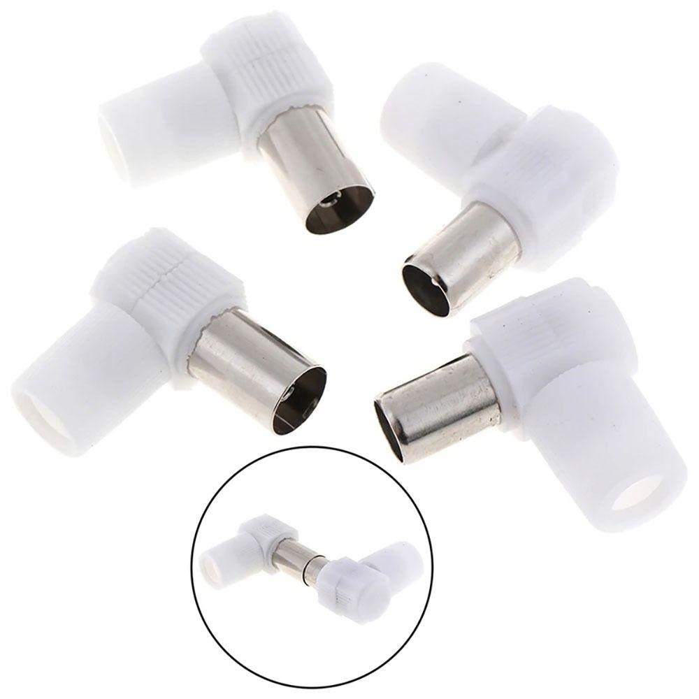 Antennas TV 90 Degrees TV Plug Jack Coaxial Male Plugs Adapter TV RF Coaxial Male Plugs Adapte
Antennas TV 90 Degrees TV Plug Jack Coaxial Male Plugs Adapter TV RF Coaxial Male Plugs Adapte