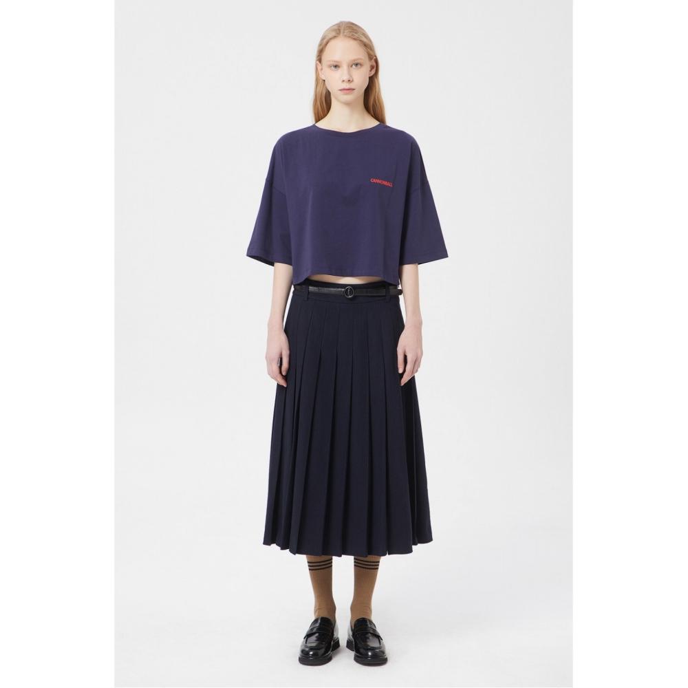 LUCKYMARCHE Укороченная футболка с рисунком Le MatchQWTAX23351NYX 
LUCKYMARCHE Укороченная футболка с рисунком Le MatchQWTAX23351NYX