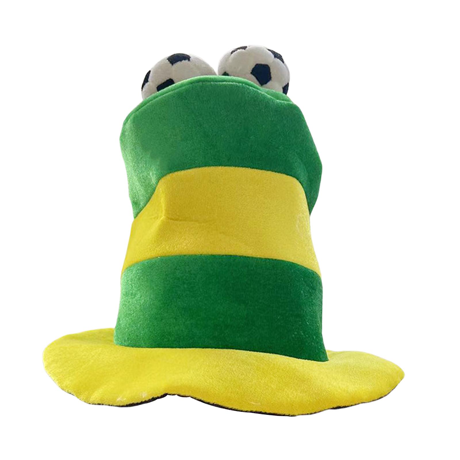 Carnival Football Hat Headwear Soccer Match Cap Soccer Fan Hat for Performance Party Favors Nightclub Show Cosplay зелений
Carnival Football Hat Headwear Soccer Match Cap Soccer Fan Hat for Performance Party Favors Nightclub Show Cosplay зелений