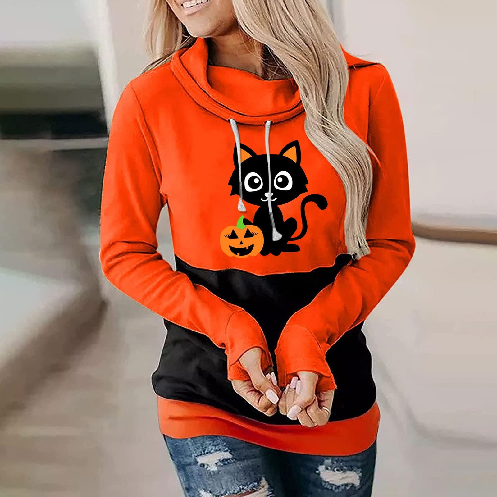 Women s Casual Fashion 2022 Halloween Print Long Sleeve O-Neck Pullover Hooded Top XL помаранчевий
Women s Casual Fashion 2022 Halloween Print Long Sleeve O-Neck Pullover Hooded Top XL помаранчевий