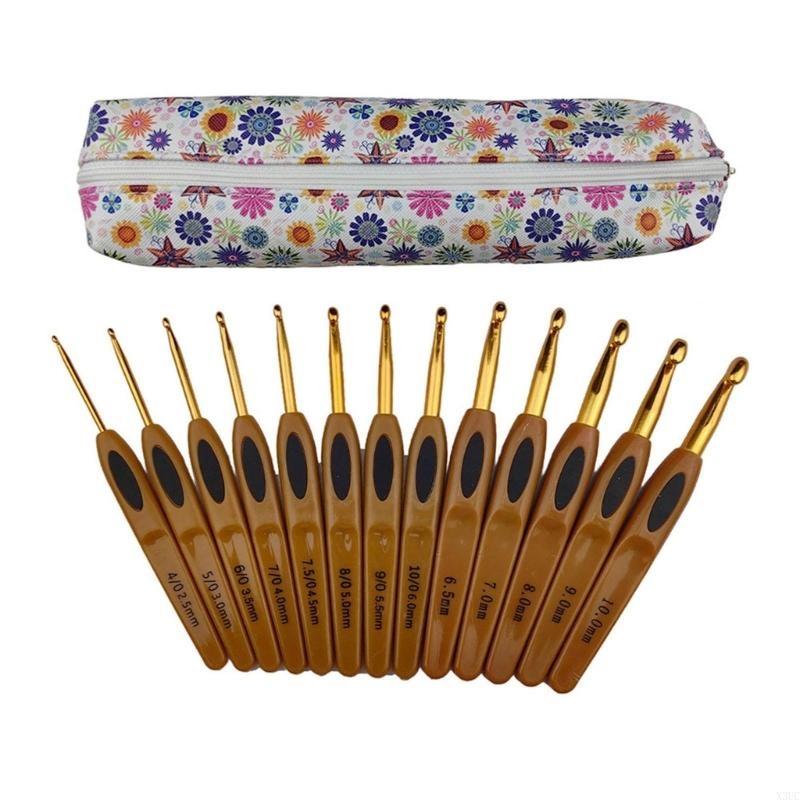 13Pcs 2.5mm-10mm Ergonomic Crochet Hook Ergonomic Handle Crochet Hook Needle for Beginner Experienced Hobbyist X3UC CN
13Pcs 2.5mm-10mm Ergonomic Crochet Hook Ergonomic Handle Crochet Hook Needle for Beginner Experienced Hobbyist X3UC CN