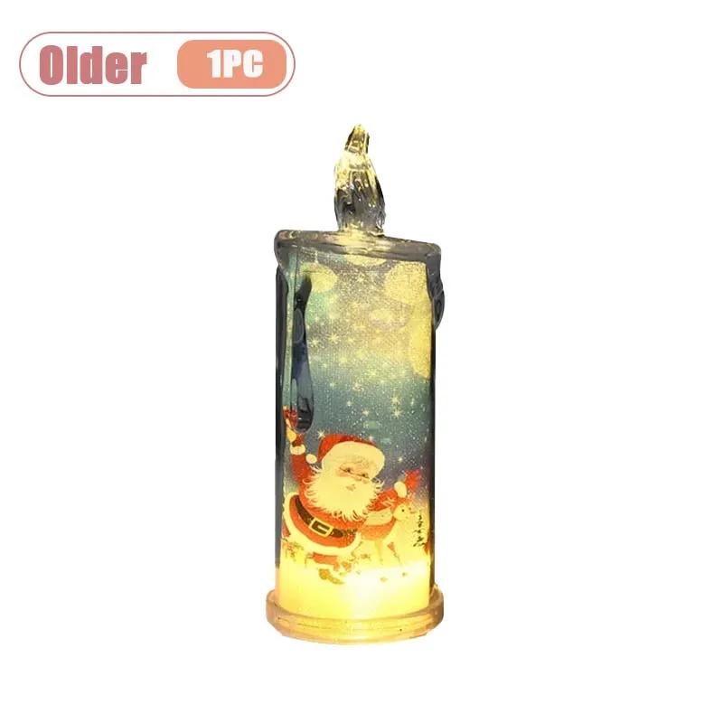 1-5PCS LED Christmas Decoration Flameless Electronic Candle Realistic Dripping Tears Santa Claus Snowman Ornament Tabletop Decor
1-5PCS LED Christmas Decoration Flameless Electronic Candle Realistic Dripping Tears Santa Claus Snowman Ornament Tabletop Decor