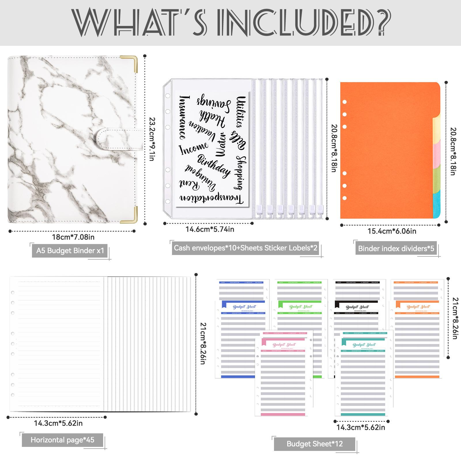 A5 Marble With 45 Sheet Inner Line Pu Leather Do-It-Yourself Binder Notebook Cover Diary Agenda Planner Paper Cover School Stationery A5
A5 Marble With 45 Sheet Inner Line Pu Leather Do-It-Yourself Binder Notebook Cover Diary Agenda Planner Paper Cover School Stationery A5
