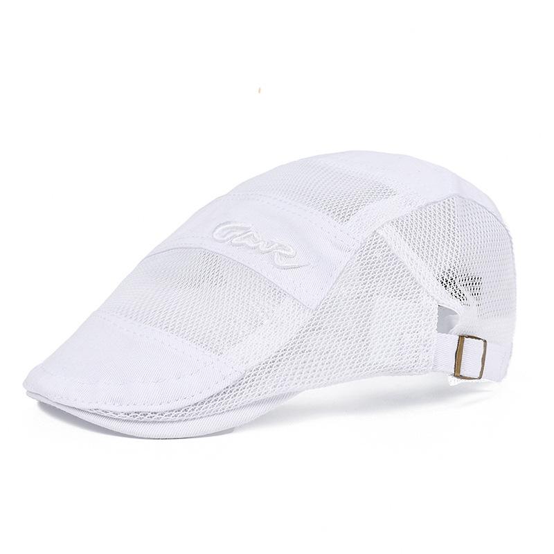 Дышащая сетчатая кепка с утиным язычком Литературная молодежная ретро-берет Ms. Солнцезащитная шляпа мужская Forward Cap M(56-58cm) белый
Дышащая сетчатая кепка с утиным язычком Литературная молодежная ретро-берет Ms. Солнцезащитная шляпа мужская Forward Cap M(56-58cm) белый