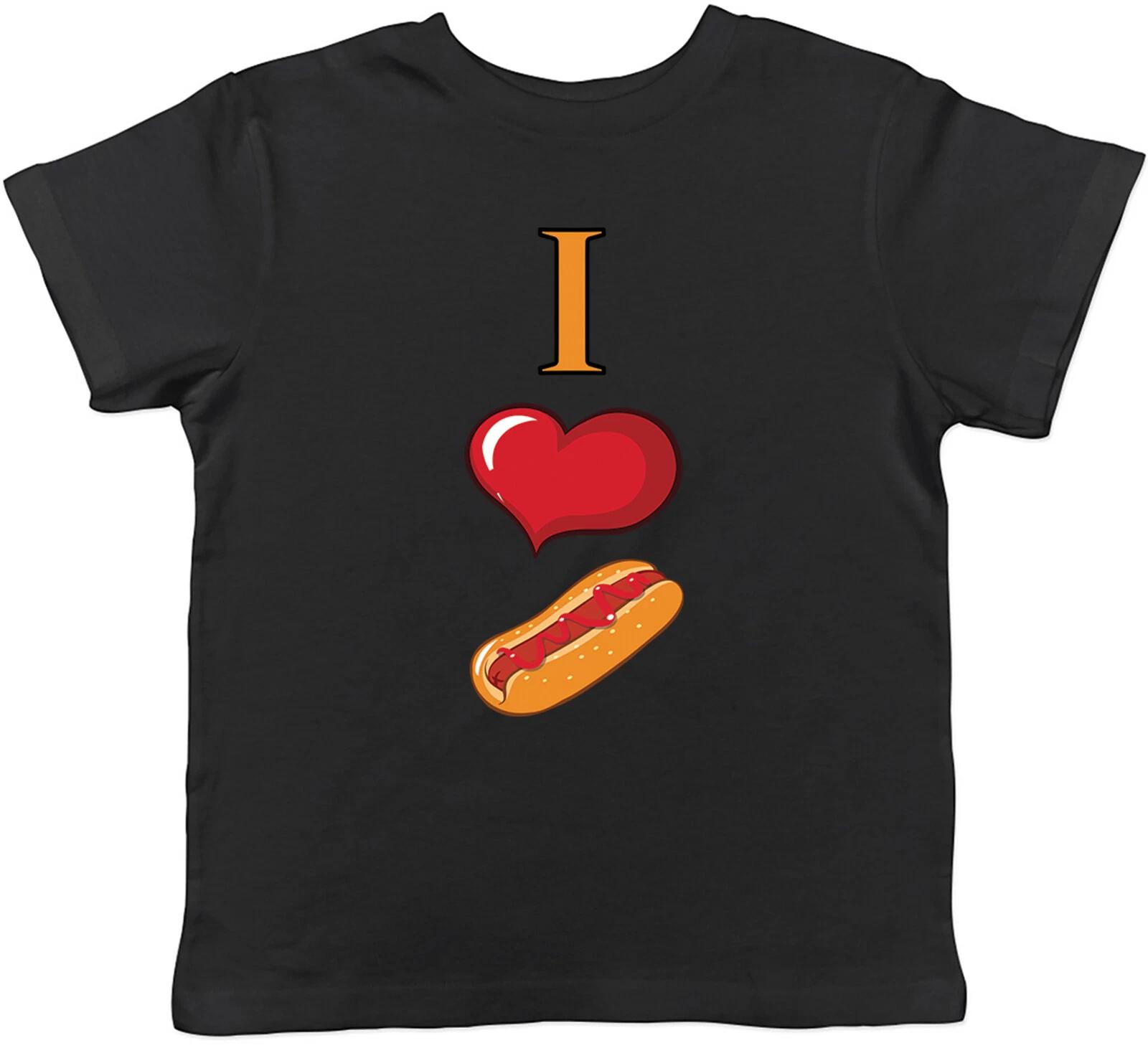 I Love Hot Dogs Kids T-Shirt Sausage Bun Mustard Ketchup Childrens Boys Girls 120
I Love Hot Dogs Kids T-Shirt Sausage Bun Mustard Ketchup Childrens Boys Girls 120