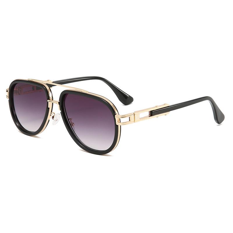 Double Bridge Metal Sunglasses with UV400 Protection Fashionable PC Lens for Unisex Outdoor Activities as pictures
Double Bridge Metal Sunglasses with UV400 Protection Fashionable PC Lens for Unisex Outdoor Activities as pictures