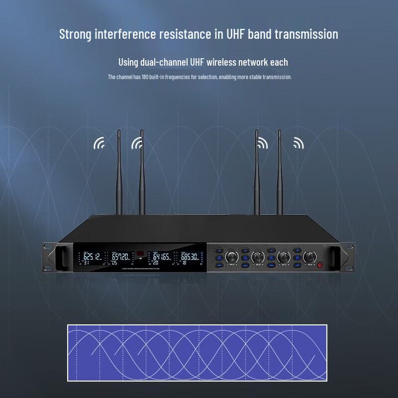 DAIPUDP KW840 Professional Wireless Conference Microphone System (CN version)
DAIPUDP KW840 Professional Wireless Conference Microphone System (CN version)