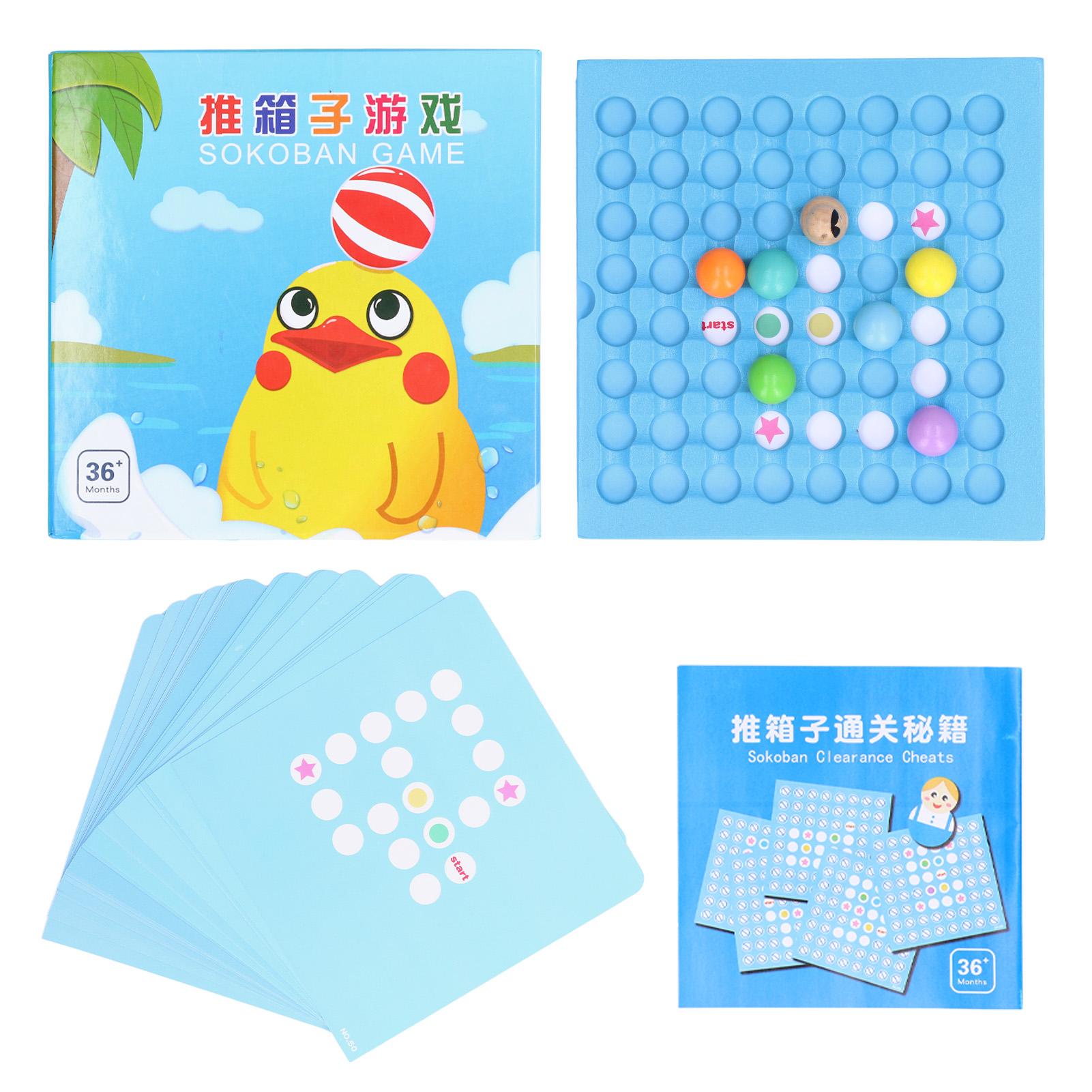 Wooden Matching Puzzle Board Games Rolling Balls Logic Thinking Kids Educational Toys
Wooden Matching Puzzle Board Games Rolling Balls Logic Thinking Kids Educational Toys