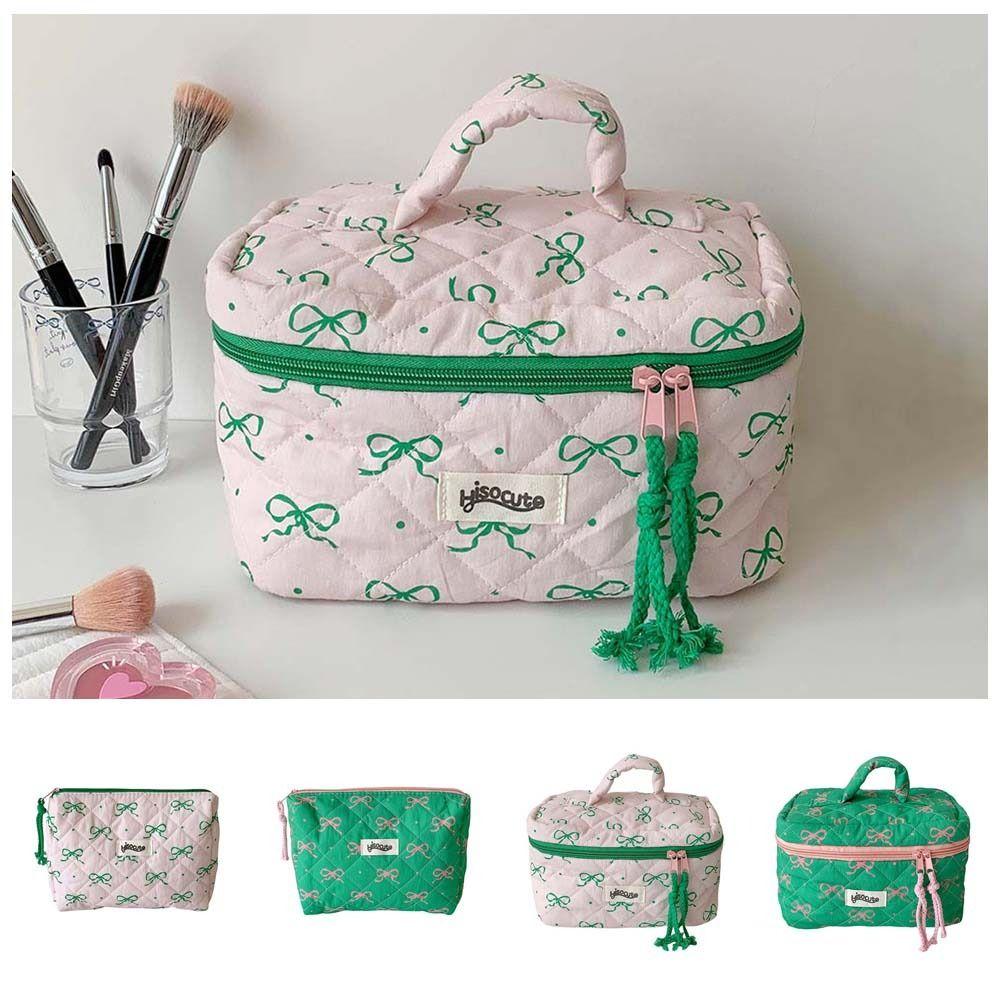 Desktop Storage Korean Style Storage Bag Bowknot Travel Toiletry Bag Bow Cosmetic Bag Student StyleA-Green
Desktop Storage Korean Style Storage Bag Bowknot Travel Toiletry Bag Bow Cosmetic Bag Student StyleA-Green