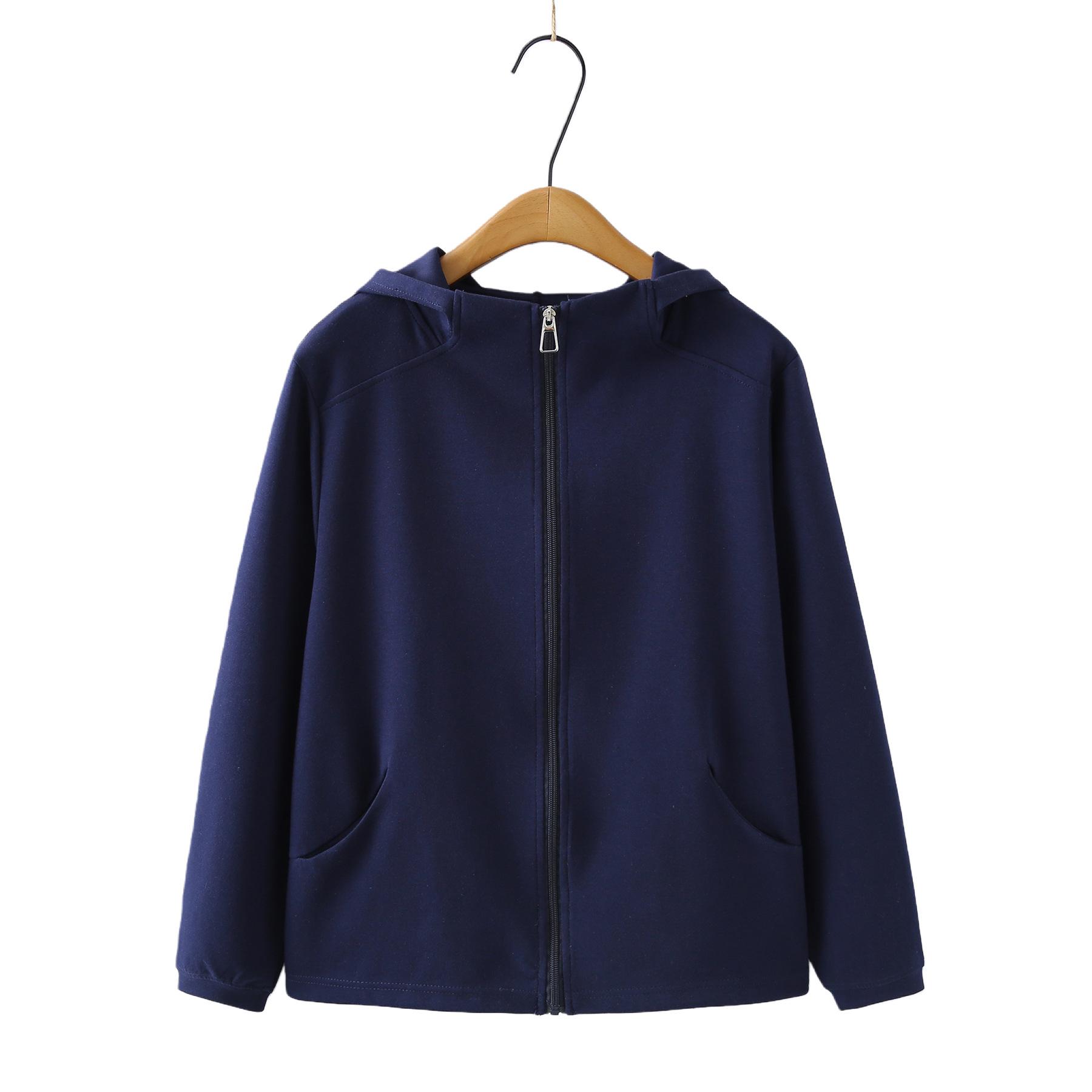 2026 Spring-Autumn Plus Size Women s Versatile Hoodie Cardigan 4XL темно-синього кольору
2026 Spring-Autumn Plus Size Women s Versatile Hoodie Cardigan 4XL темно-синього кольору