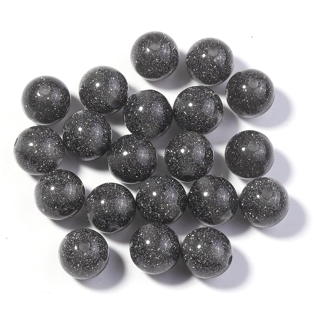 20pcs/lot 12mm Colorful Sparkle Resin Beads Round Loose Spacer Charms Beads For DIY Handcraft Bracelet Earring Jewelry Accessory чёрный
20pcs/lot 12mm Colorful Sparkle Resin Beads Round Loose Spacer Charms Beads For DIY Handcraft Bracelet Earring Jewelry Accessory чёрный