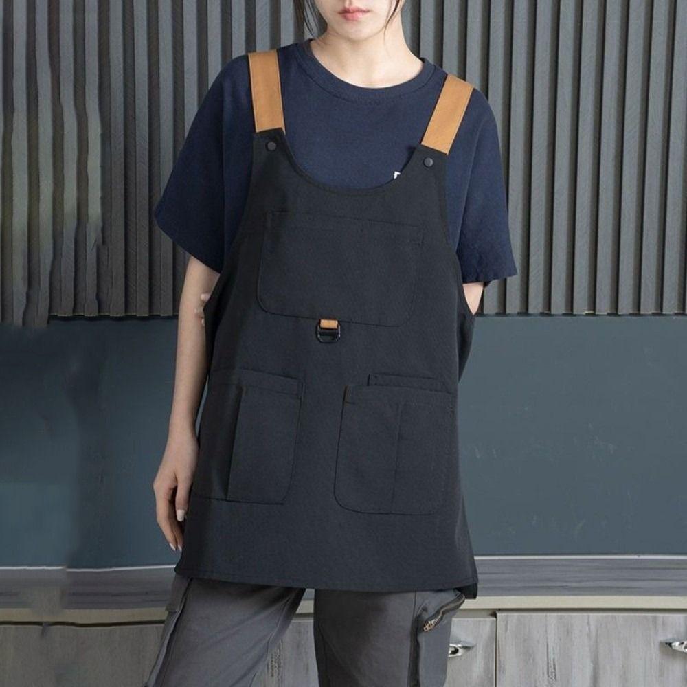 Wind Resistant Kitchen Apron Polyester Oil Proof Apron Work Clothes Loose Apron Restaurant хакі
Wind Resistant Kitchen Apron Polyester Oil Proof Apron Work Clothes Loose Apron Restaurant хакі