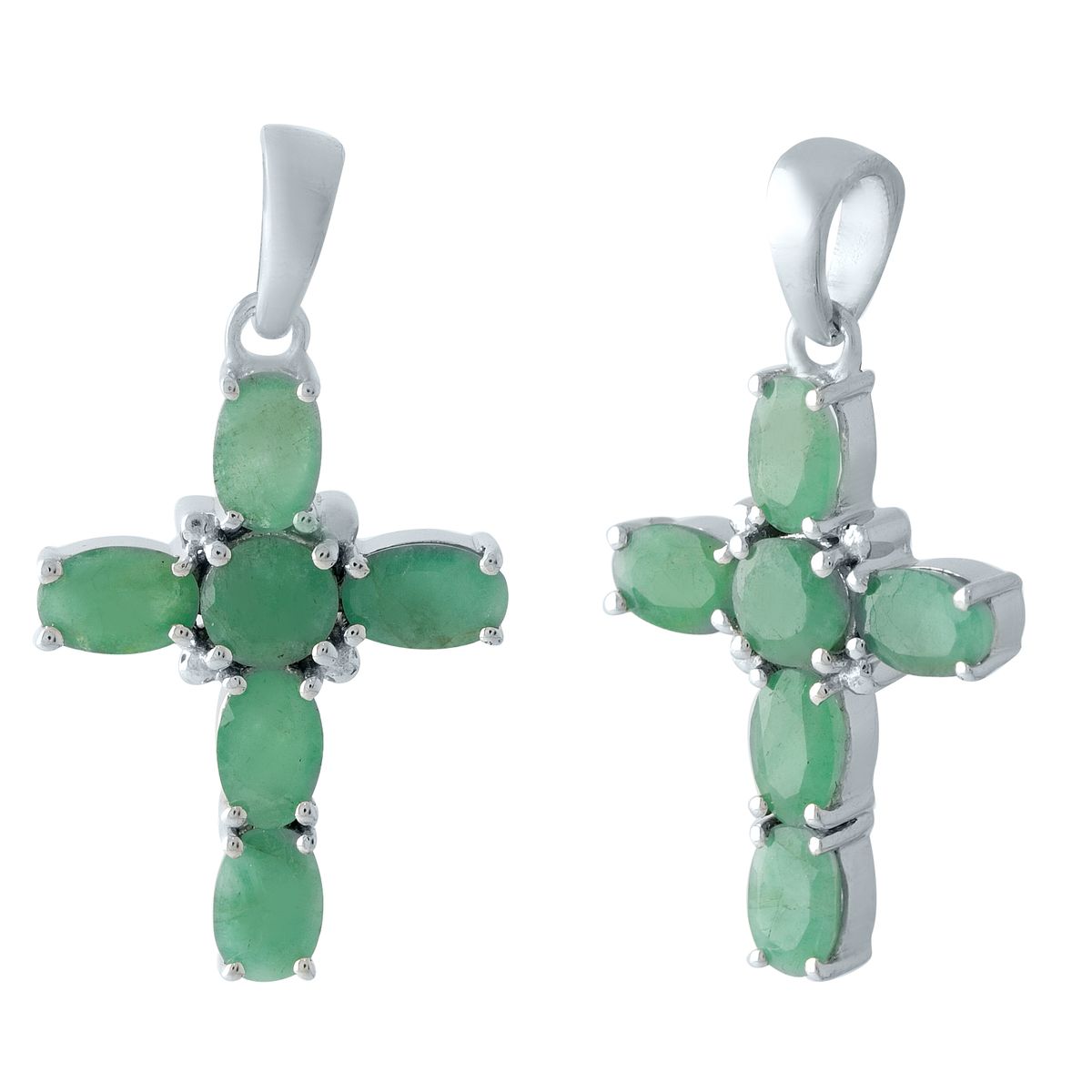 Срібний хрестик зі смарагдом 0.4ct (1966631) смарагдовий
Срібний хрестик зі смарагдом 0.4ct (1966631) смарагдовий