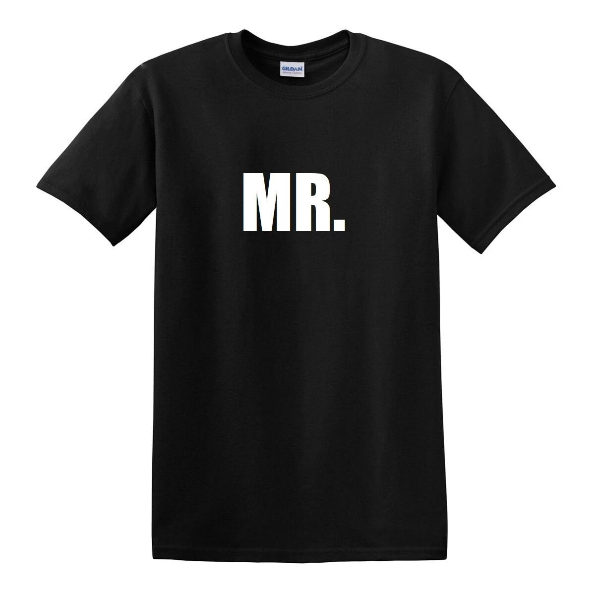 Mr. T-Shirt Funny Mister Wedding Groom Honeymoon Husband Wedding Black Tee Shirt S
Mr. T-Shirt Funny Mister Wedding Groom Honeymoon Husband Wedding Black Tee Shirt S