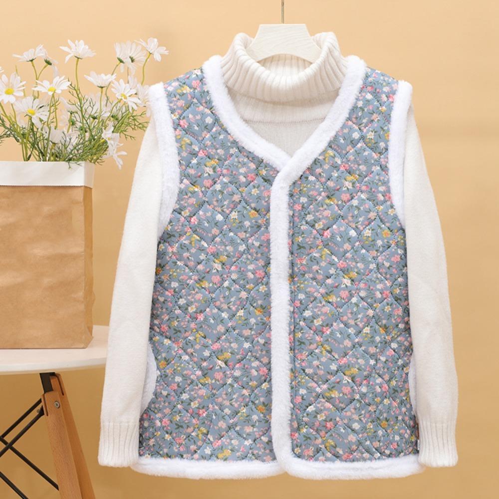 Chinese Style Flower Sleeveless Coat with Pockets Cardigan Jackets Waistcoat Women Office сірий
Chinese Style Flower Sleeveless Coat with Pockets Cardigan Jackets Waistcoat Women Office сірий