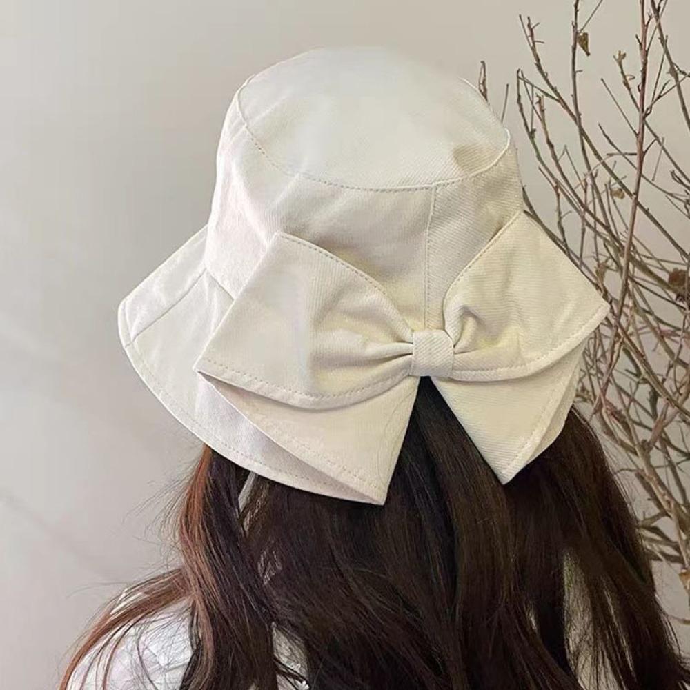 Cotton Bow Bucket Hat Sunshade UV Protection Sun Hat Simple Wide Brim Cap Travel чорний
Cotton Bow Bucket Hat Sunshade UV Protection Sun Hat Simple Wide Brim Cap Travel чорний