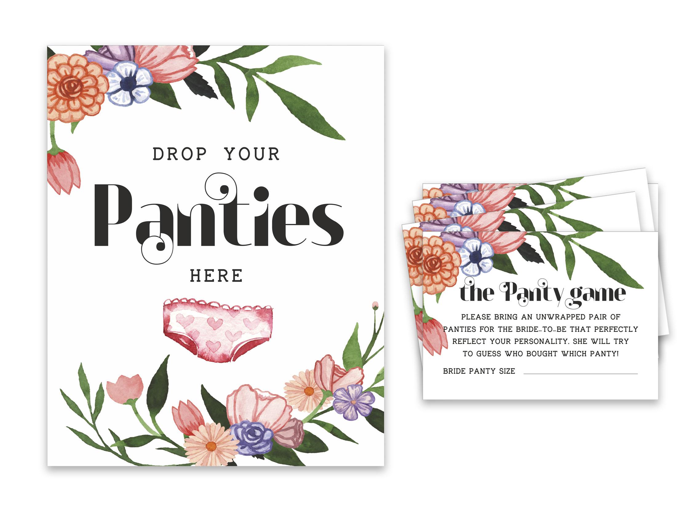 Inkdotpot Girls Night Out Bachelorette Party Drop Your Panties Game Цветочная игра для свадебного душа 1 SignA 30 Size 3.5 x 2.5 Inches белый
Inkdotpot Girls Night Out Bachelorette Party Drop Your Panties Game Цветочная игра для свадебного душа 1 SignA 30 Size 3.5 x 2.5 Inches белый