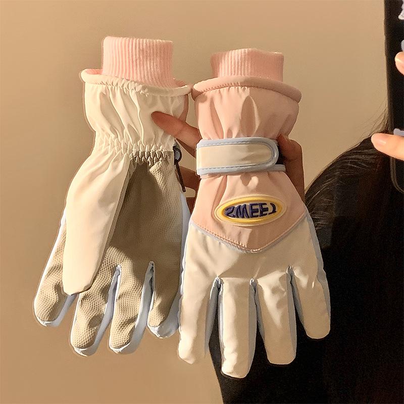 Winter Ski & Cycling Fleece-Lined Touchscreen Gloves - Warm, Non-Slip, Cold-Proof for Men & Women One Size білий/рожевий
Winter Ski & Cycling Fleece-Lined Touchscreen Gloves - Warm, Non-Slip, Cold-Proof for Men & Women One Size білий/рожевий