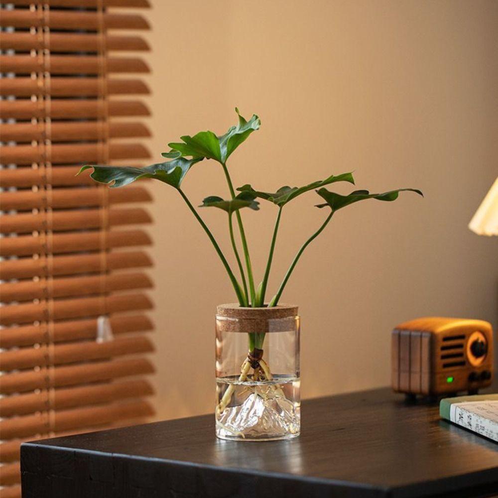 Thickened Flower Vase Glass Mountain Viewing Bottle Hydroponic Flower Holder Fish Tank S прозорий
Thickened Flower Vase Glass Mountain Viewing Bottle Hydroponic Flower Holder Fish Tank S прозорий
