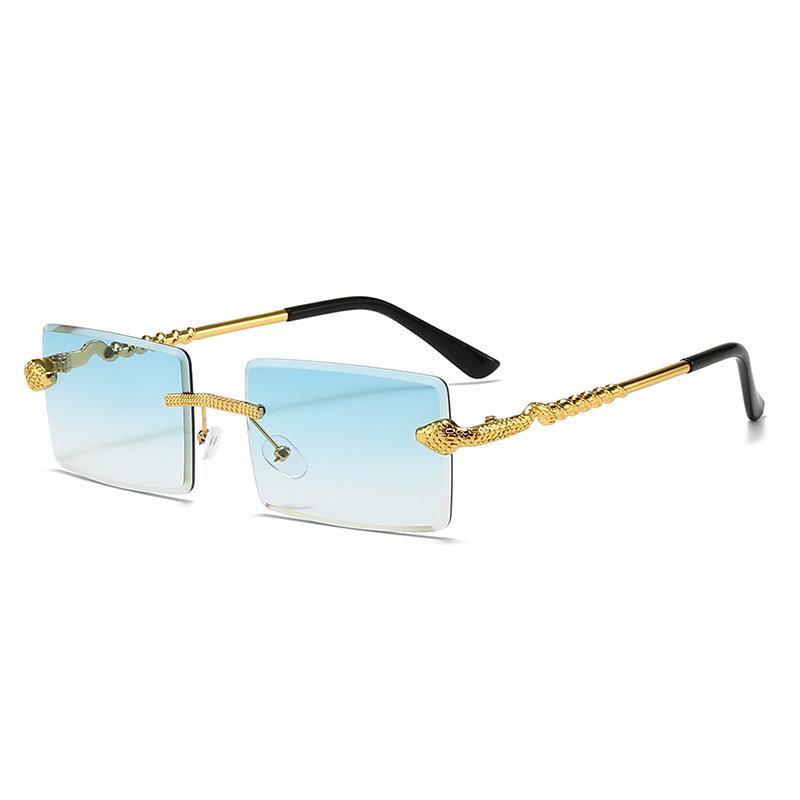 Design Sense Legs Personalized Frameless Sunglasses Trendy Men S And Women S Retro Square Metal Sunglasses
Design Sense Legs Personalized Frameless Sunglasses Trendy Men S And Women S Retro Square Metal Sunglasses