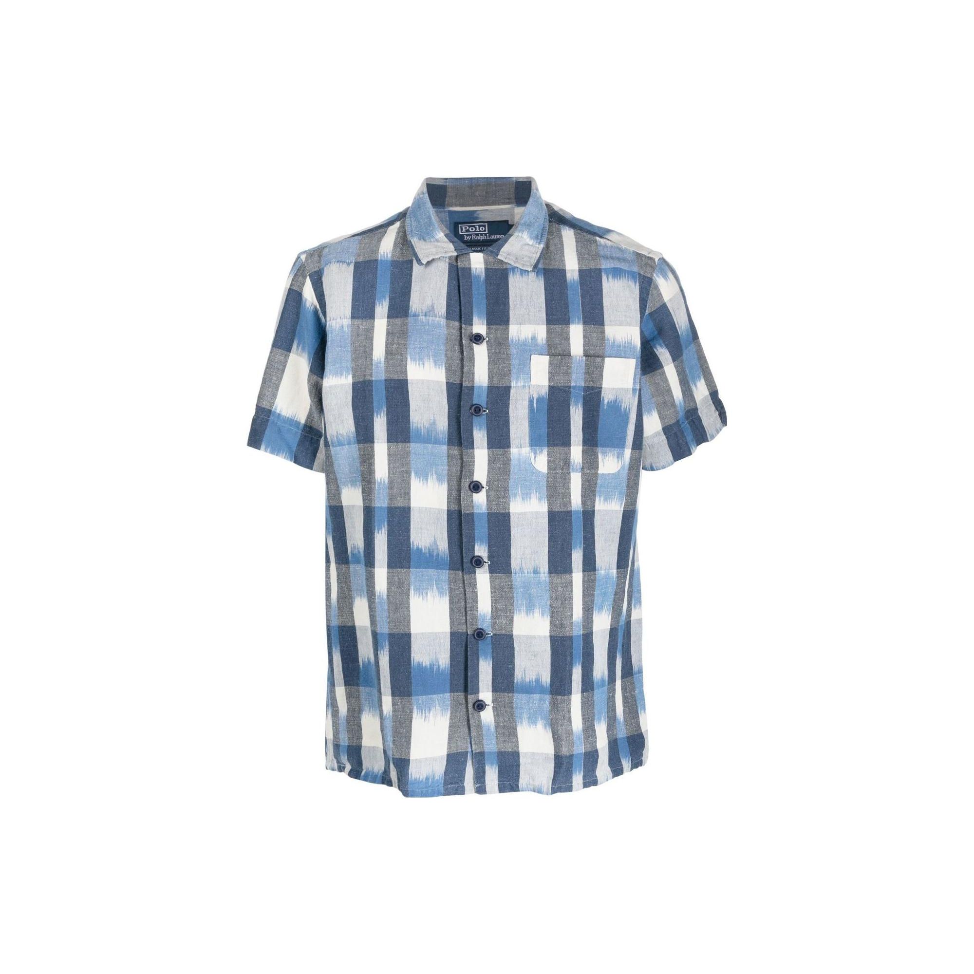 Polo Ralph Lauren SS23 Plaid Print Single-Breasted Short Sleeve Shirt Men shirts Blue 710900764-001 S
Polo Ralph Lauren SS23 Plaid Print Single-Breasted Short Sleeve Shirt Men shirts Blue 710900764-001 S