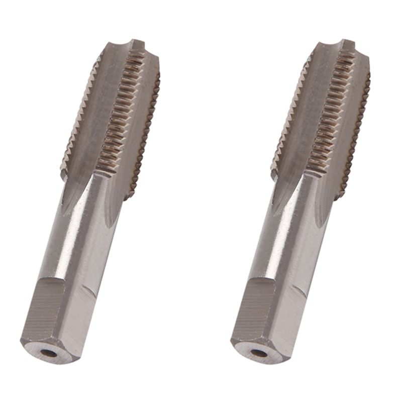 ABJI-2Pc 1/4 Inch - 18 Npt High Speed Steel Taper Pipe Tap Metal Screw Thread Cutting Tool Threading Hand Tools срібний
ABJI-2Pc 1/4 Inch - 18 Npt High Speed Steel Taper Pipe Tap Metal Screw Thread Cutting Tool Threading Hand Tools срібний
