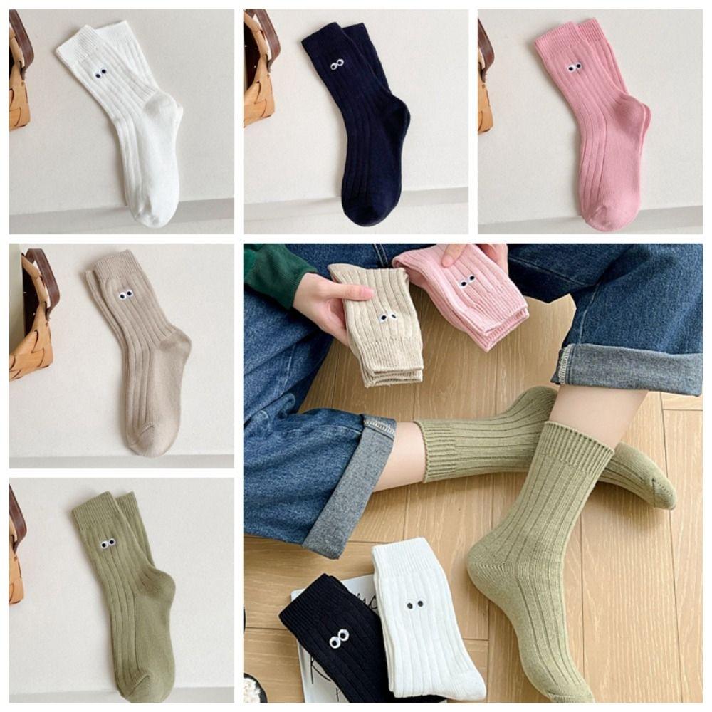 Middle Tube Eye Embroidery Socks Harajuku Middle Tube Socks Kawaii Women Pile Socks College
Middle Tube Eye Embroidery Socks Harajuku Middle Tube Socks Kawaii Women Pile Socks College