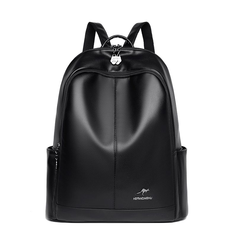 Kangaroo Backpack Women Genuine Leather 2025 New Fashion Commuter Mom Travel Backpack Soft Leather Large Capacity Computer Bag Black
Kangaroo Backpack Women Genuine Leather 2025 New Fashion Commuter Mom Travel Backpack Soft Leather Large Capacity Computer Bag Black