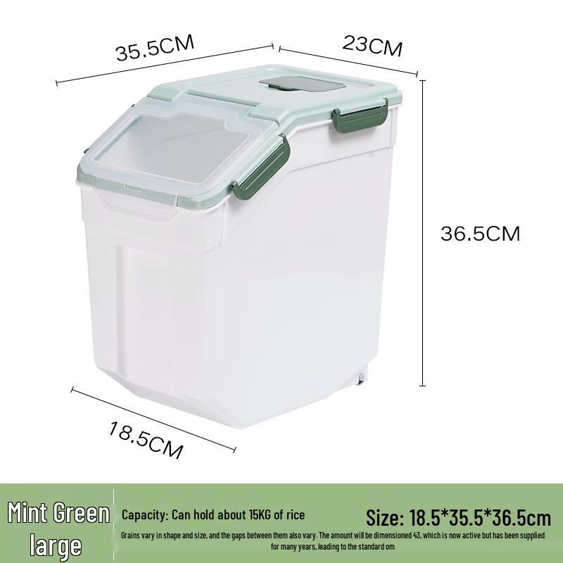 Tilo Nano Sealed Rice Storage Container
Tilo Nano Sealed Rice Storage Container