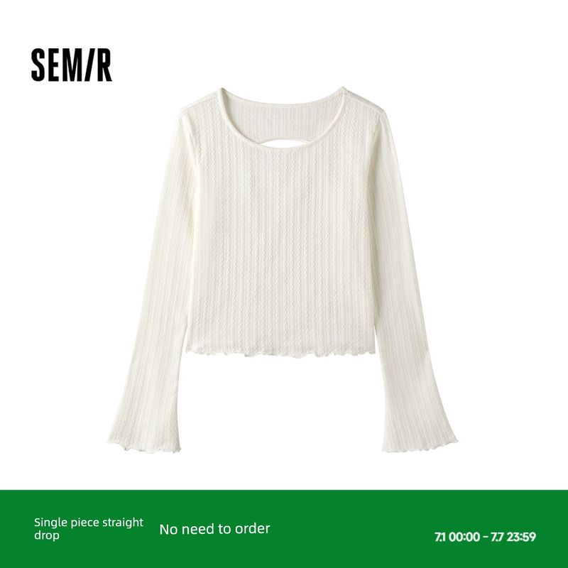 Senma Intimates Women s Cut Out Stylish Bottoming Shirt Silm Slimming Inner Solid Color Versatile Top Sweet Ruffled Moth yellow 31002 165/88A/L
Senma Intimates Women s Cut Out Stylish Bottoming Shirt Silm Slimming Inner Solid Color Versatile Top Sweet Ruffled Moth yellow 31002 165/88A/L