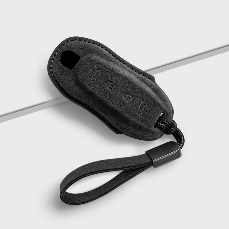 For Porsche Macan EV 2024-25 Imported Suede Smart Key Keyless Remote Entry Fob Case Cover Key Case for Car
For Porsche Macan EV 2024-25 Imported Suede Smart Key Keyless Remote Entry Fob Case Cover Key Case for Car