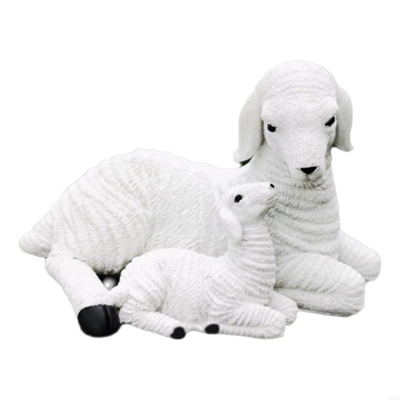 Resins Lambs Sheep Miniatures Figurines for Bonsais Garden Landscape Decoration X3UC
Resins Lambs Sheep Miniatures Figurines for Bonsais Garden Landscape Decoration X3UC