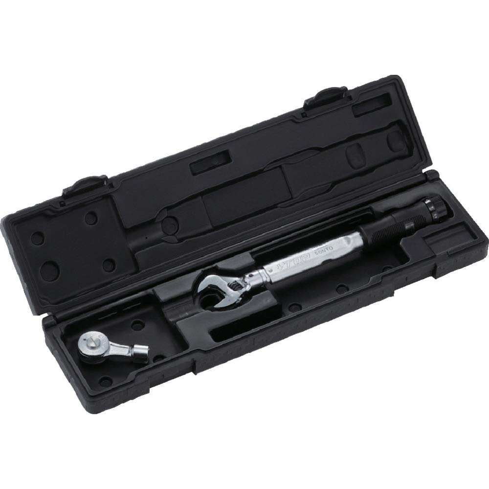 Top Torque wrench set with monkey type calibration certificate compatible with Tsubame Sanjo Made in Japan (TOP) type/ratchet grip, included, 10~50N.
Top Torque wrench set with monkey type calibration certificate compatible with Tsubame Sanjo Made in Japan (TOP) type/ratchet grip, included, 10~50N.