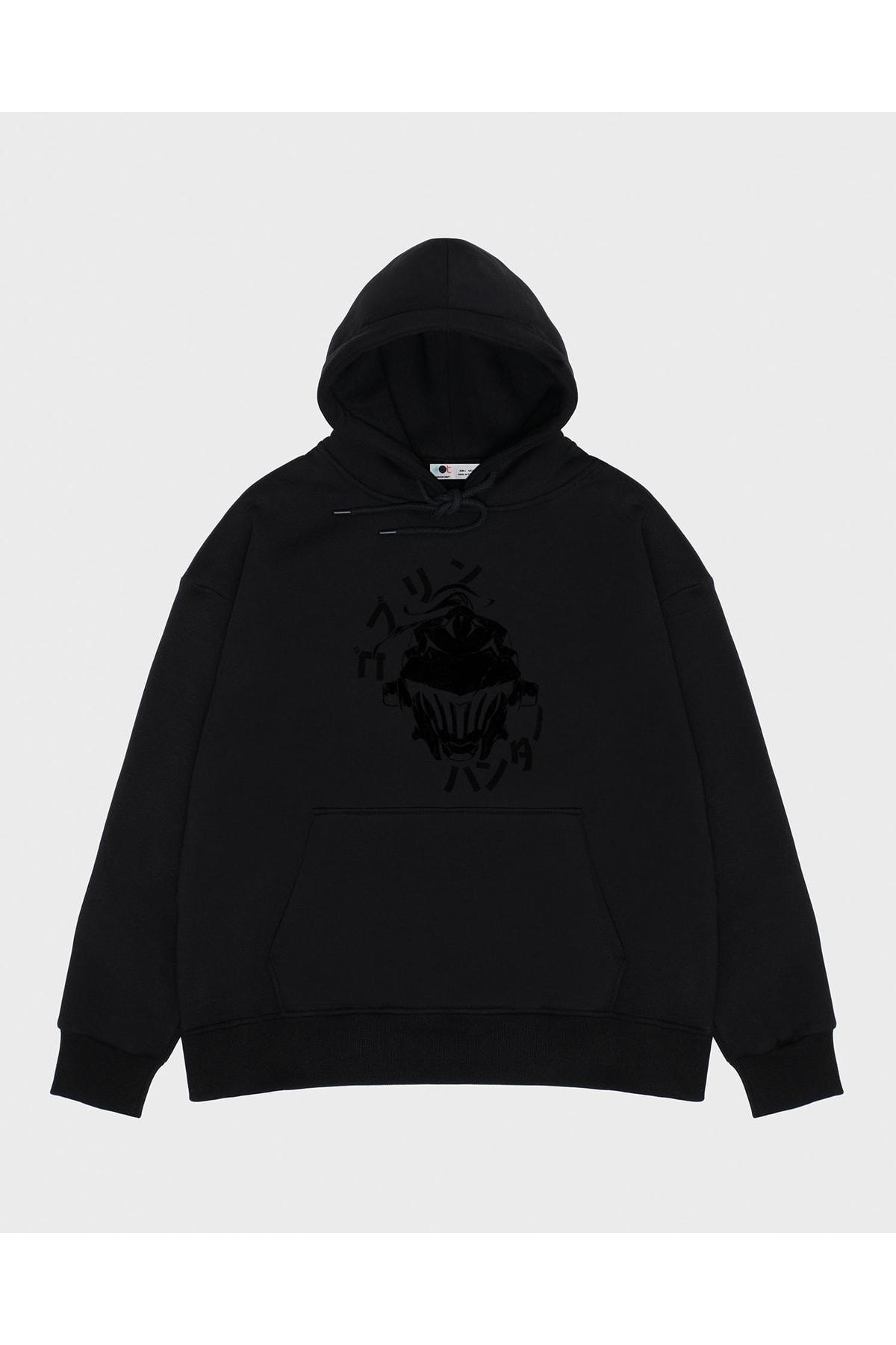 Unisex Black Hooded Sweatshirt Goblin Hunter
Unisex Black Hooded Sweatshirt Goblin Hunter