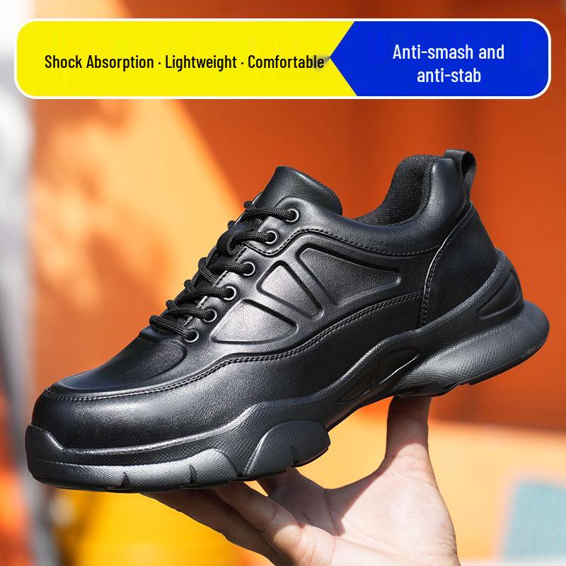 Ultra-Light Soft-Soled Safety Shoes, Anti-Smash & Puncture Resistant, Lightweight & Comfortable for Men and Women in Warehouse Work. 939~Black;40
Ultra-Light Soft-Soled Safety Shoes, Anti-Smash & Puncture Resistant, Lightweight & Comfortable for Men and Women in Warehouse Work. 939~Black;40