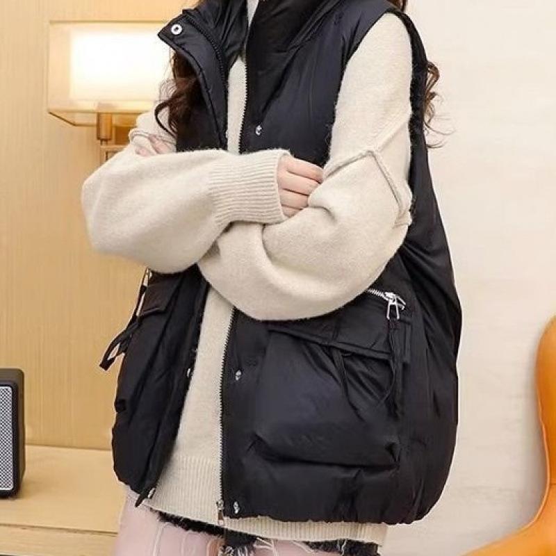 Новый осенне-зимний пуховый хлопковый жилет женский большого размера свободный жилет корейский стиль жилет 3XL
Новый осенне-зимний пуховый хлопковый жилет женский большого размера свободный жилет корейский стиль жилет 3XL