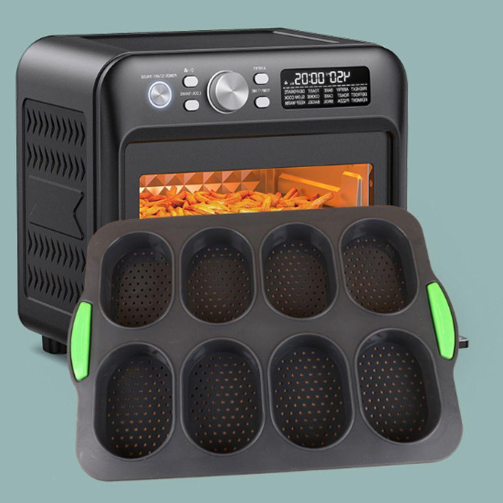 3/8 Grids Baking Mould Tray DIY Hot Dog Bun Pan Baking Tool Bread Pastry Mold Muffins Style B
3/8 Grids Baking Mould Tray DIY Hot Dog Bun Pan Baking Tool Bread Pastry Mold Muffins Style B