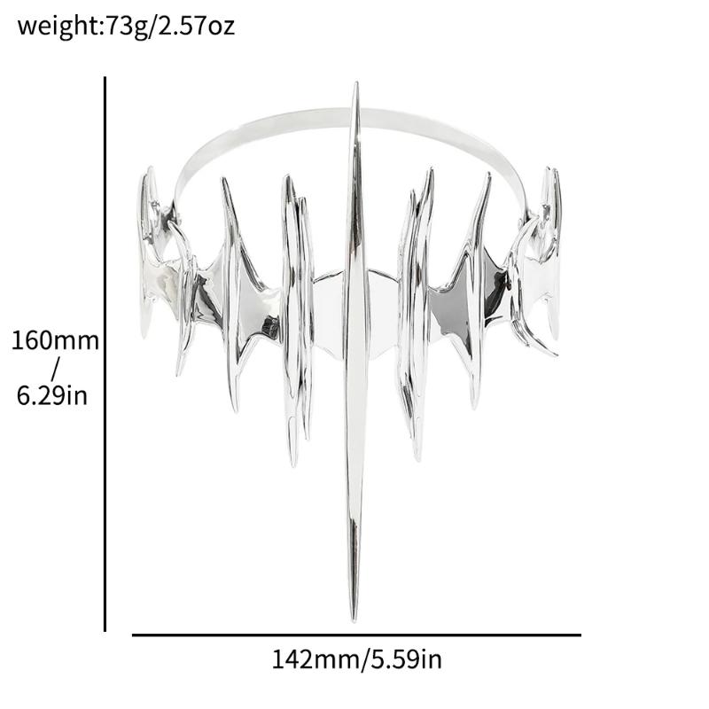 Роскошная нерегулярная маска в стиле киберпанк, преувеличенного серебристого цвета, очарование, панк-рок, аксессуары для головы для женщин и мужчин, подарок для вечеринки
Роскошная нерегулярная маска в стиле киберпанк, преувеличенного серебристого цвета, очарование, панк-рок, аксессуары для головы для женщин и мужчин, подарок для вечеринки